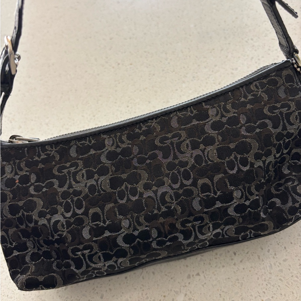 Vintage Coach Signature Pouchette